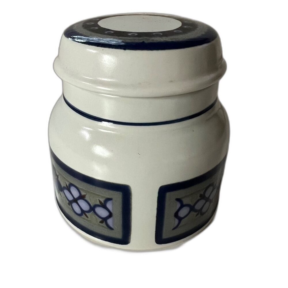 Royal Doulton Tangier Lidded Sugar Jar Bowl Lambeth Stoneware Collection England - Picture 2 of 7